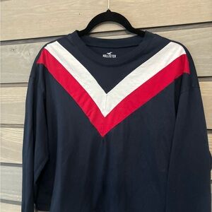 Hollister Navy Boyfriend Tee